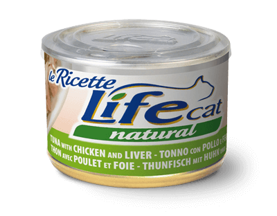 Life Cat Can Tuna With Chicken and Liver - 150g