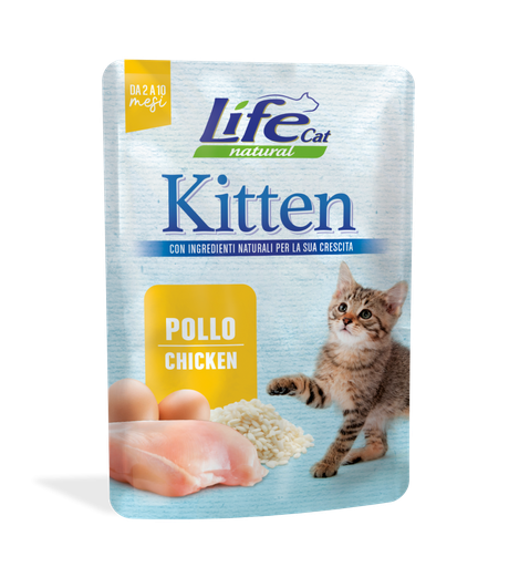 Life Cat Pouch Kitten - Chicken  - 70g 