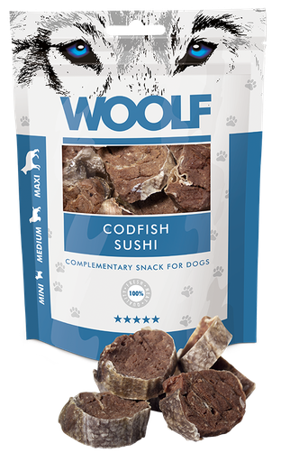 [8594178550075] Woolf Codfish Sushi – 100g 