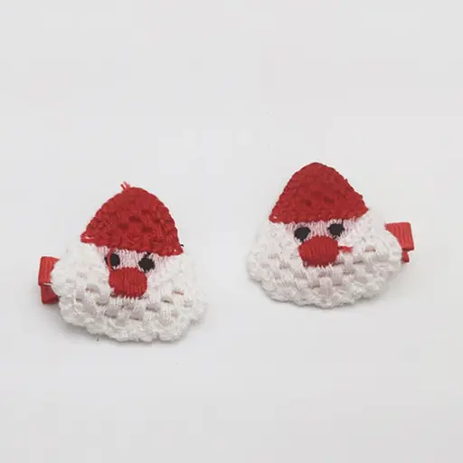 [6083174369894] Pets.Love.Earth Holiday Pet Hair Clip (Santa)  