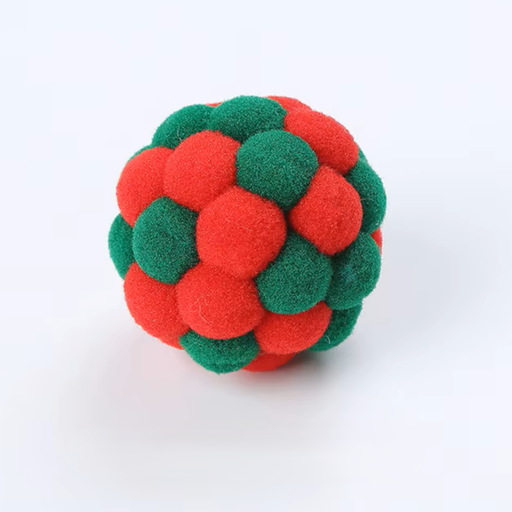 [6083174369733] Pets.Love.Earth Holiday Puff Ball 4cm 