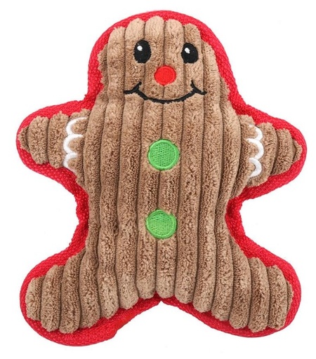 [6083174369719] Pets.Love.Earth Gingerbread man Plush Toy  - 20x13 cm 