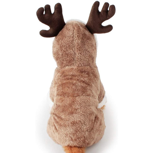 Pets.Love.Earth Fuzzy Elk Costume Brown