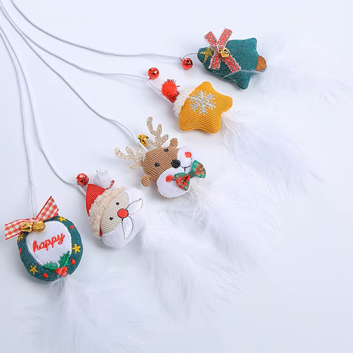 [6083174369795] Pets.Love.Earth Holiday Pet Teaser - 30cm (Assorted) 