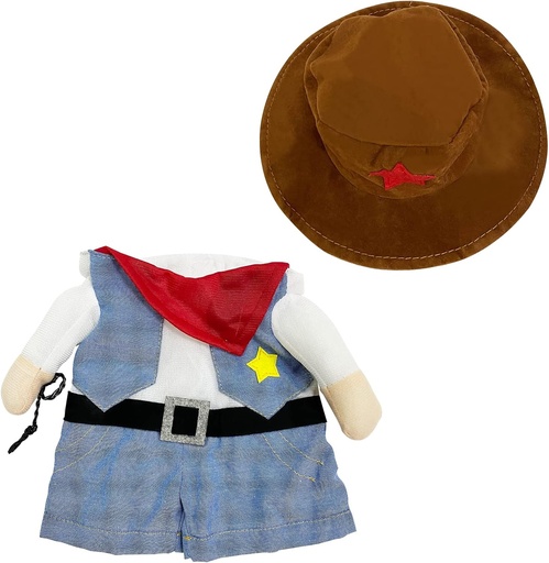 Pets.Love.Earth Cowboy Suit (With Hat) 