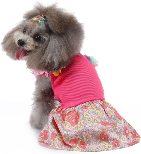 Pets.Love.Earth Cocktail Dress - Pink Rose 