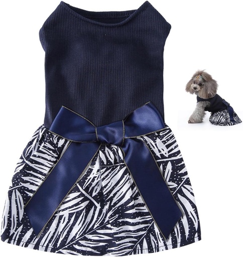 Pets.Love.Earth Cocktail Dress -Midnight Blue