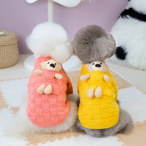 Pets.Love.Earth Knitted Sweater – Pocket Teddy    