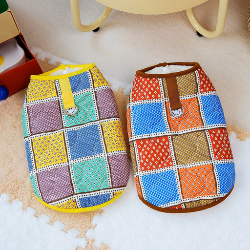 Pets.Love.Earth Quilted Patchwork Jacket 