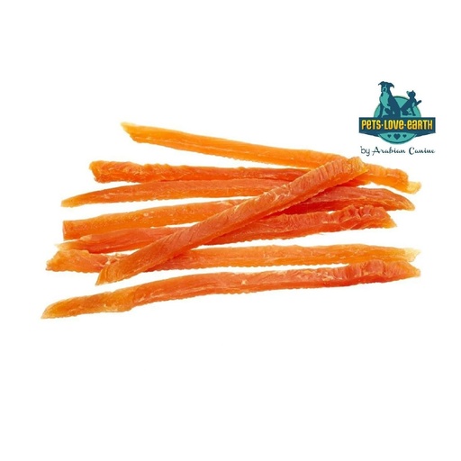 [06359346129604] Pets.Love.Earth Dry Chicken Fillet Chips (24 Pack)