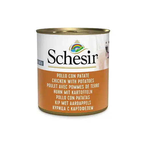 Schesir Can for Dog Chicken With Potatoes In Jelly 285g