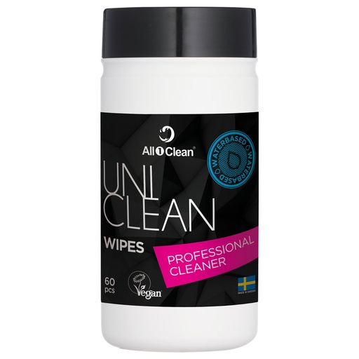 [7332832001706] All 1 Clean Uni Clean Wipes 60Pcs