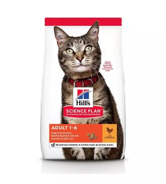 [052742030791] Hill's Science Plan Feline Adult Chicken 300g 