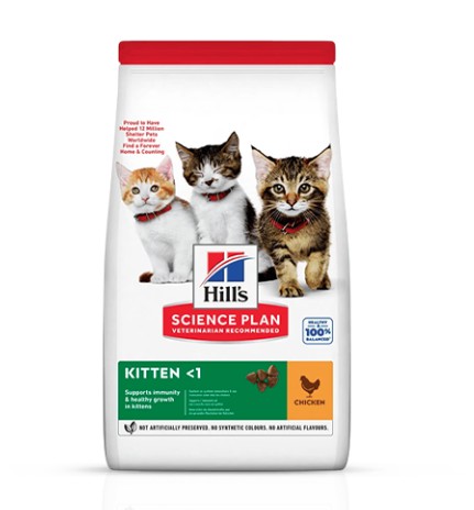 [052742024363] Hill's Science Plan Feline Kitten Chicken 3kg 
