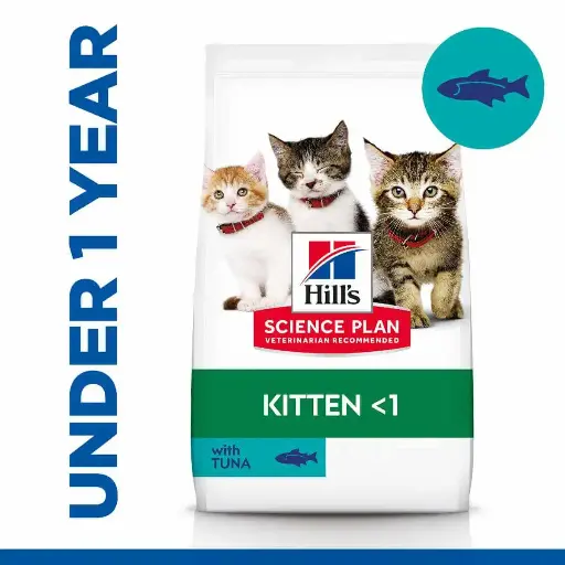 [052742059655] Hill's Science Plan Feline Kitten Tuna 1.5kg