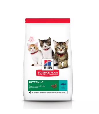 [052742059655] Hill's Science Plan Feline Kitten Tuna 1.5kg