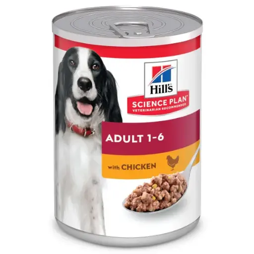 Hill's Science Plan Canine Adult Chicken Canned 370g