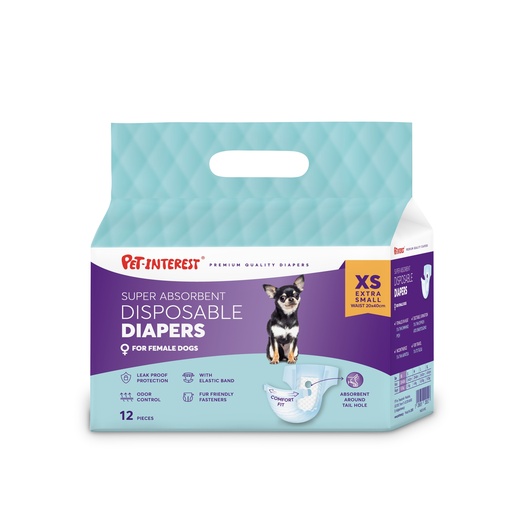 Pet Interest Disposable Diapers For Female Dogs 