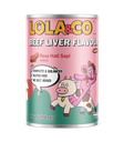 LOLA & CO Beef Liver Flavour For Dogs Can 400g