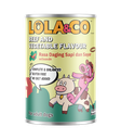 LOLA & CO Beef with Vegetable Flavour For Dogs Can 400g