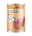 LOLA & CO Chicken with Ayam For Dogs Can 400g