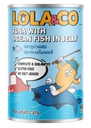 LOLA & CO Tuna with Ocean Fish in Jelly Cat Can 400g