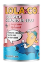 LOLA & CO Tuna with Sea food in Jelly Cat Can 400g
