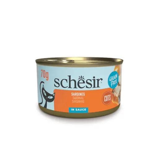 Schesir Can For Cat Sardine in Sauce 70g