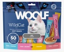 Woolf Wildcat Cat Creamy Snacks Variety Pack – Cream 50 x 14g