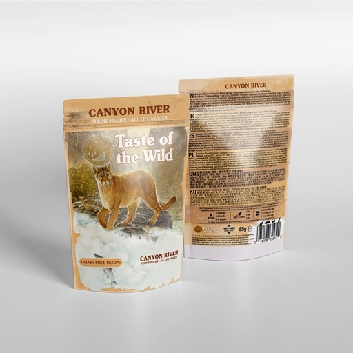 Taste of the Wild Canyon River Feline Pouch 85g
