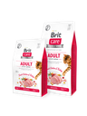 Brit Care Cat Dry Food Grain-Free ADULT, rich in chicken and turkey