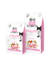 Brit Care Cat Dry Food Grain-Free STERILIZED SENSITIVE 