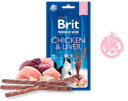 Brit Premium By Nature Cat Sticks with Chicken & Liver, 3pcs