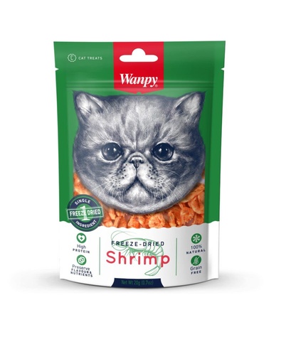 [6927749811473] Wanpy Freeze Dried Shrimp – 20g