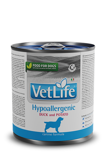 Farmina VetLife Canine - Hypoallergenic Duck & Potato Canned 300g