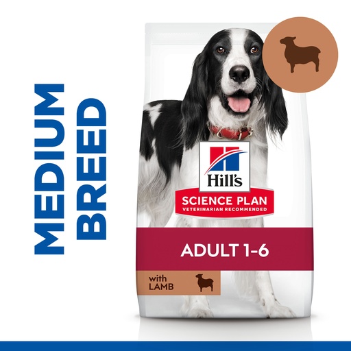 Hill's Science Plan Canine Adult - Medium - Lamb