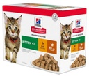 Hill's Science Plan Feline Kitten Variety Pack – Pouches (Chicken & Turkey) 12 x 85g