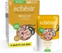 Schesir Pouch Tuna With Chicken In Jelly 6x70g Per Pack