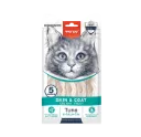 Wanpy Creamy Skin & Coat Treats – Tuna & Salmon (5x14g) – 70g