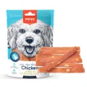 Wanpy Dog Oven-Roasted Chicken Jerky & Cheese Slices 100g