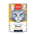 Wanpy Holistic Formulation Cat Can – Beef Chunks in Gravy 375g