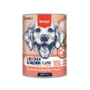 Wanpy Complete Pâté Canned Food for Dogs (Chicken & Salmon) – 400g