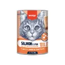Wanpy Complete Pâté Canned Food for Cats (Salmon) – 400g